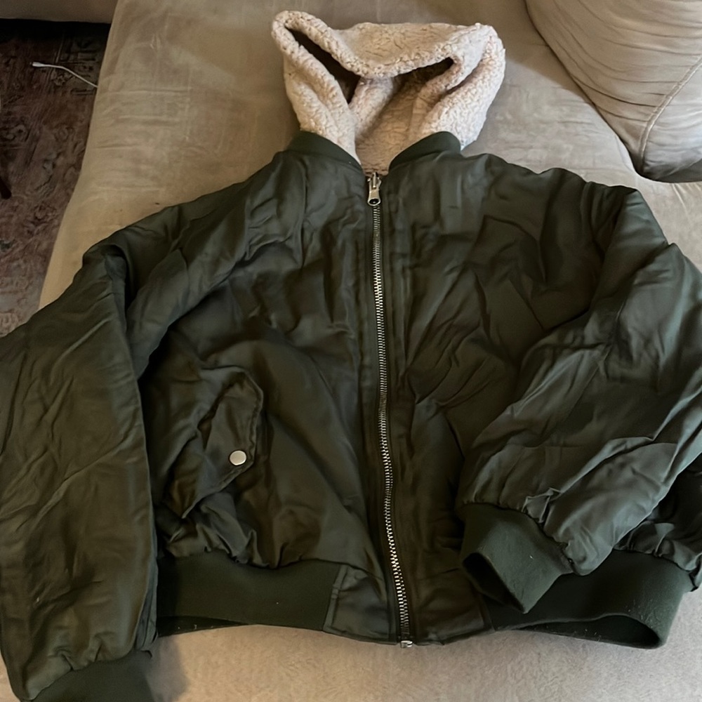 VICI reversible bomber jacket, sz S